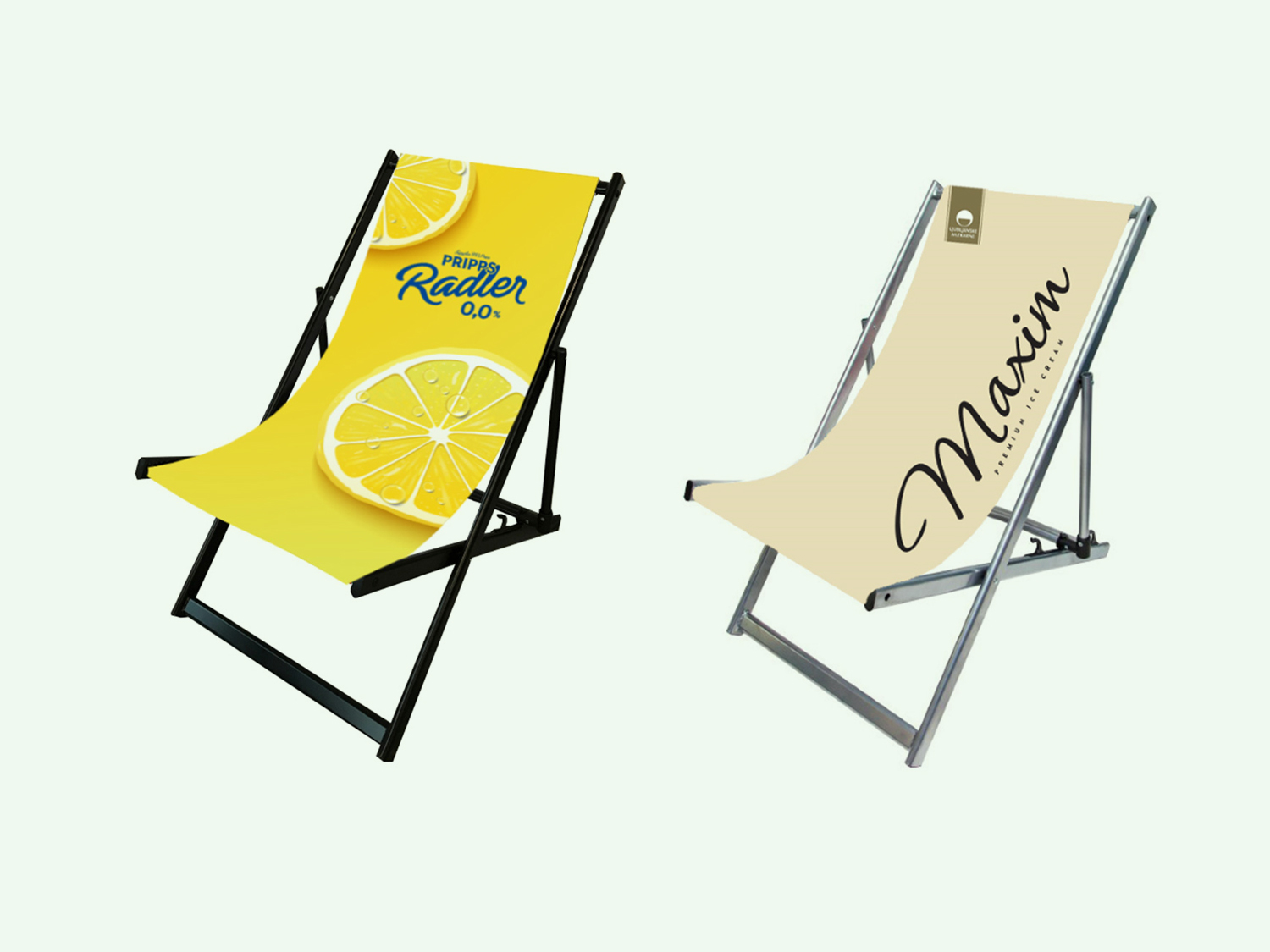 Tumbona personalizada – Tu marca también puede relajarse con estilo
