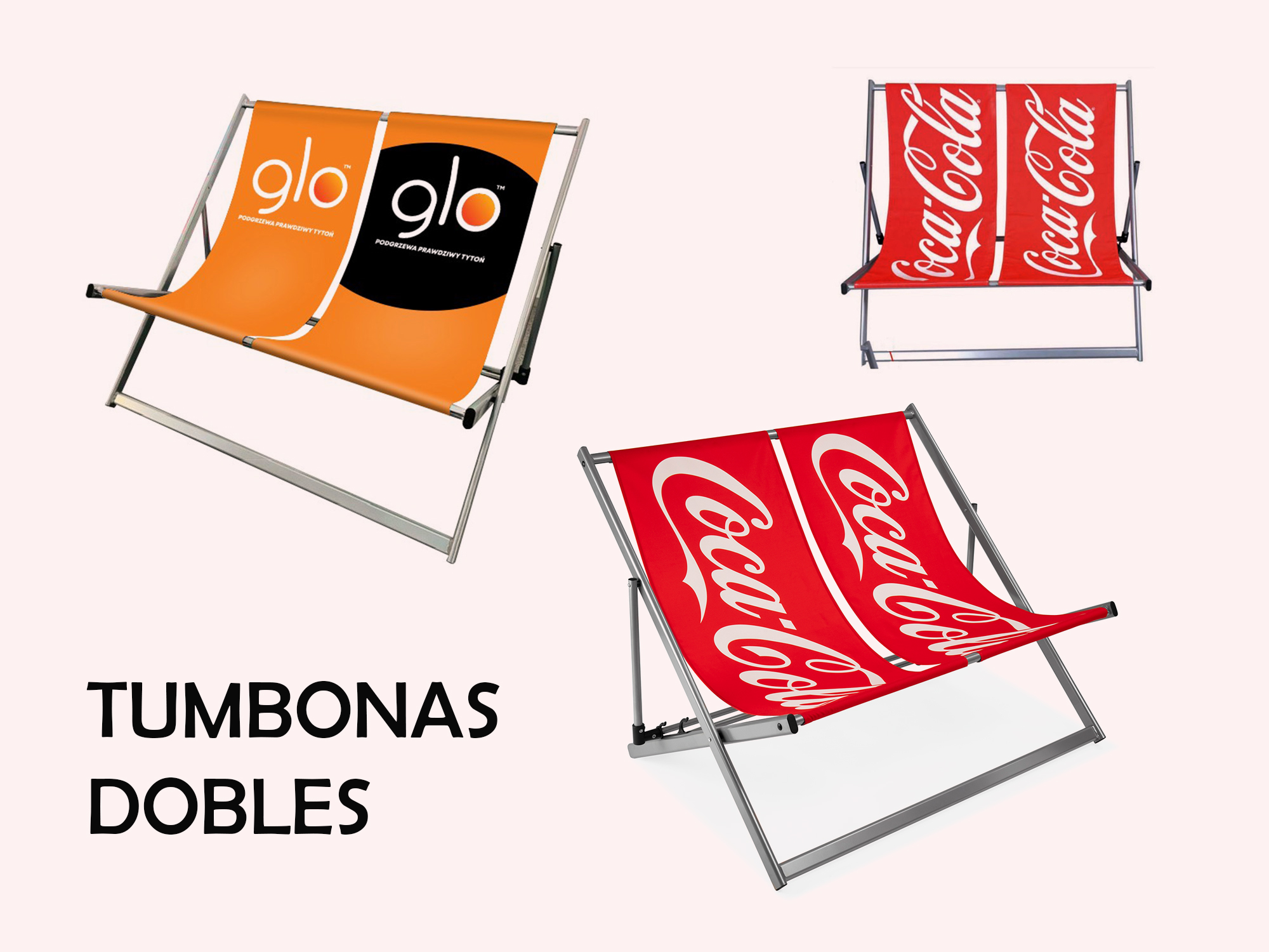 Tumbonas dobles: El aliado perfecto para destacar en cualquier evento corporativo